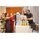bartender para mini wedding preço Santana de Parnaíba