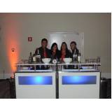 bartenders para congressos Cajamar