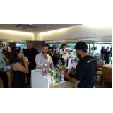 buffet de coquetel para evento preço Carapicuíba